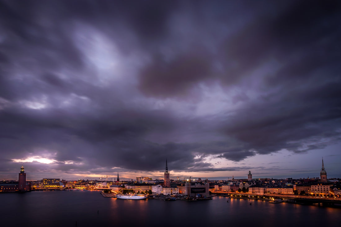 Arman Sultani — Stockholm — Twilight — original photograph