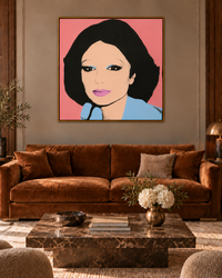 Arman Sultani — farah-diba — individual framed portrait interior (AI visualisation)