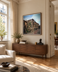 Èze Village — interior side (AI visualisation)