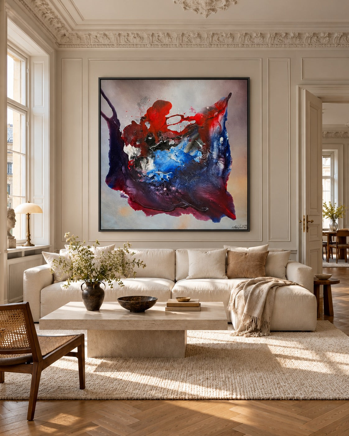 Arman Sultani — Abstract 1 — interior front (AI visualisation)